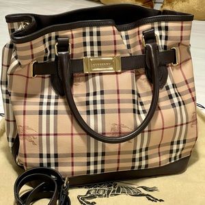 Burberry Haymarket Bag